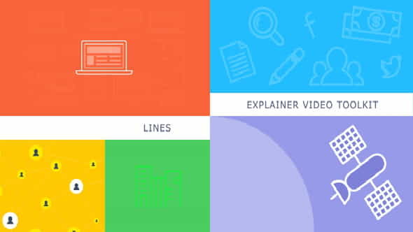 Lines Explainer Video Toolkit - VideoHive 9321006