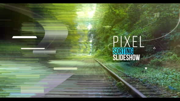 Inspire Pixel Sorting Slideshow - VideoHive 19392058