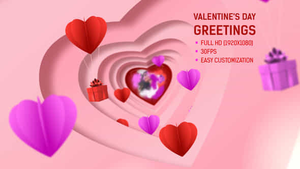 Valentines Day Greetings - VideoHive 50446739