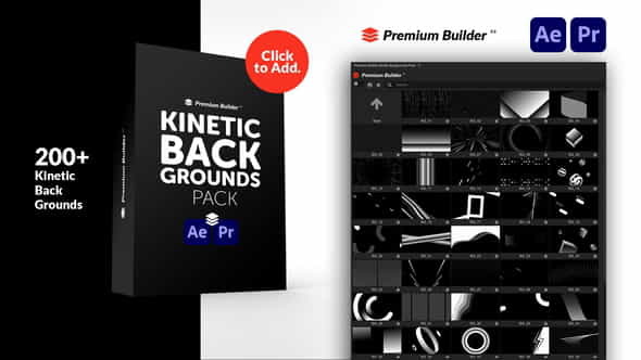 Kinetic Backgrounds Pack - VideoHive 32854609