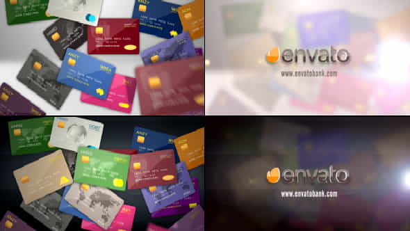 Credit Debit Prepaid Card Logo - VideoHive 20538964