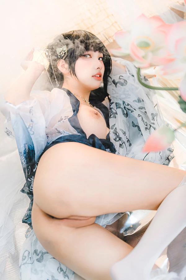 甜美福利姬慕慕Momo 古韵风华无圣光唯美图(6)