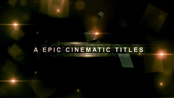 A Epic Cinematic Titles (20 - VideoHive 3374580