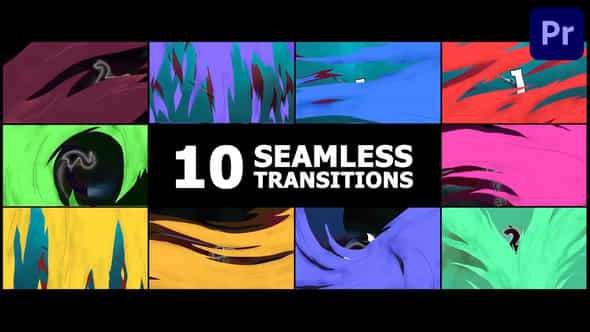 Seamless Transitions Premiere Pro Mogrt - VideoHive 50968269