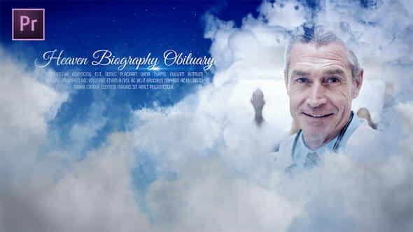 Heaven Biography Obituary - VideoHive 36709296