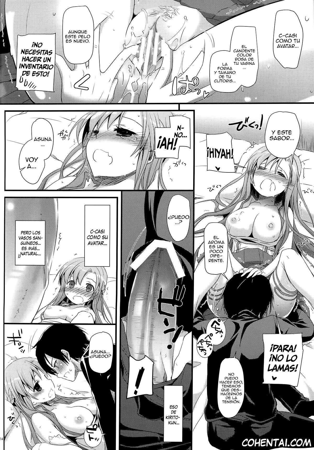 D.L.action 70 (Sword Art Online) xxx comics manga porno doujin hentai español sexo 