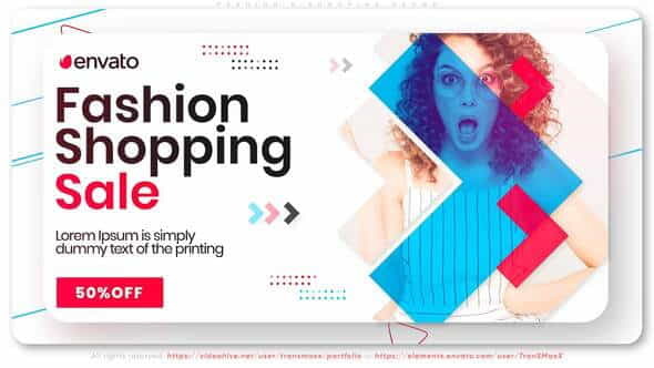 Fashion N Shopping Promo - VideoHive 34913135