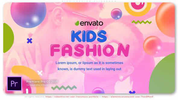 Kids Fashion Slideshow - VideoHive 35477460