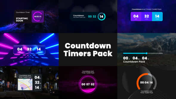 Countdown Timers - VideoHive 59018040