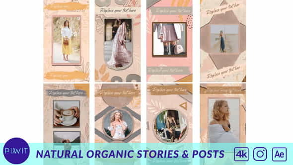 Natural Organic StoriesPosts - VideoHive 31020193