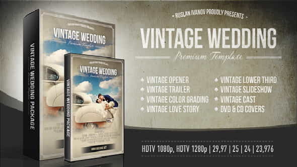 Vintage Wedding Package - VideoHive 4891310