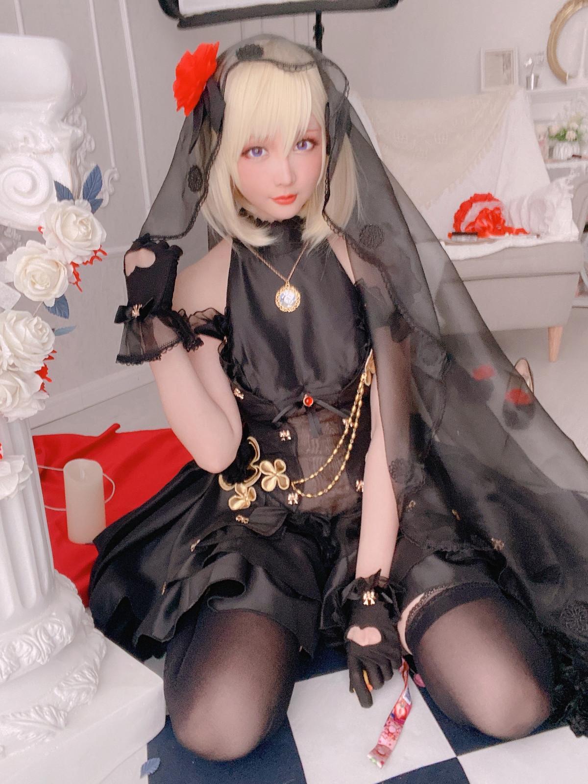 Cosplay 星之迟迟Hoshilily Z23婚纱(39)