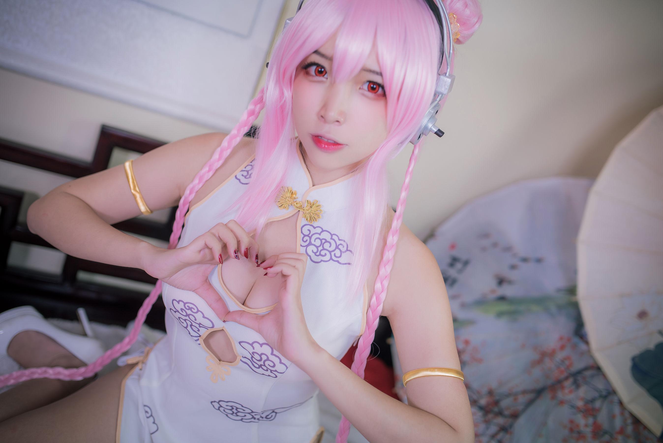 [Cosplay] 人气Coser二佐Nisa – 索尼子旗袍 写真集(8)