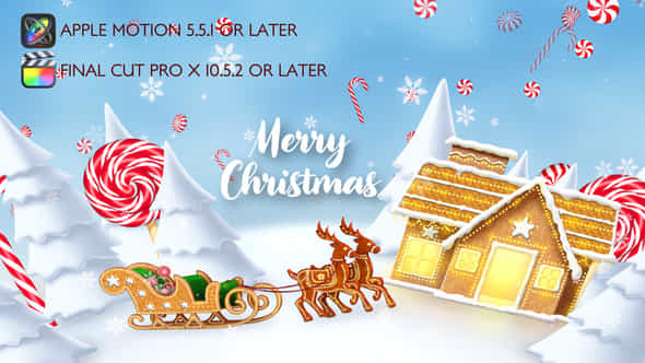 Christmas Land Opener - VideoHive 41959861