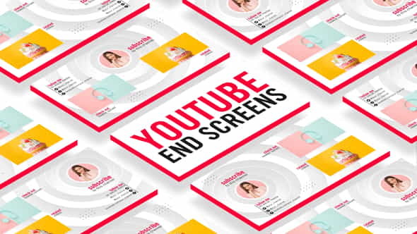 YouTube End Screens - VideoHive 25418754
