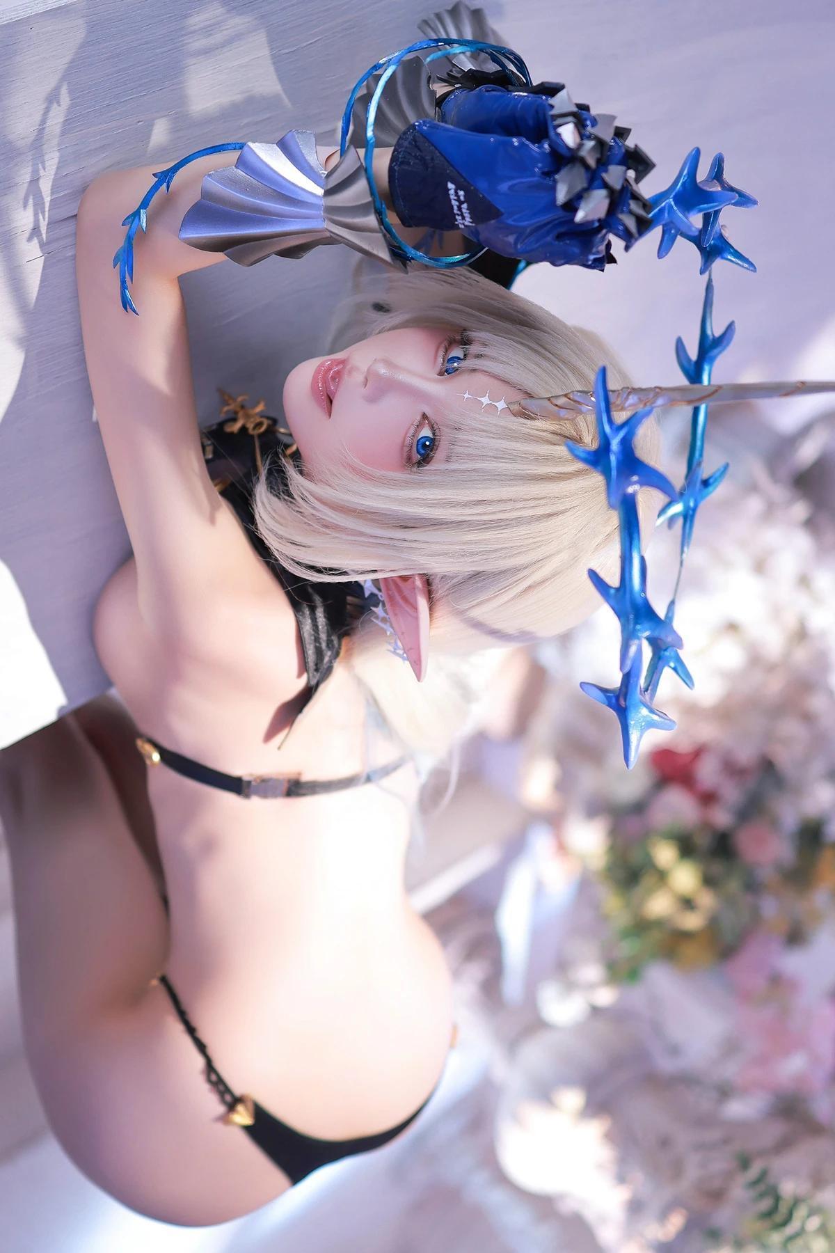 Cosplay 水淼Aqua – 卡提西娅 Fleurdelys Set.02(27)