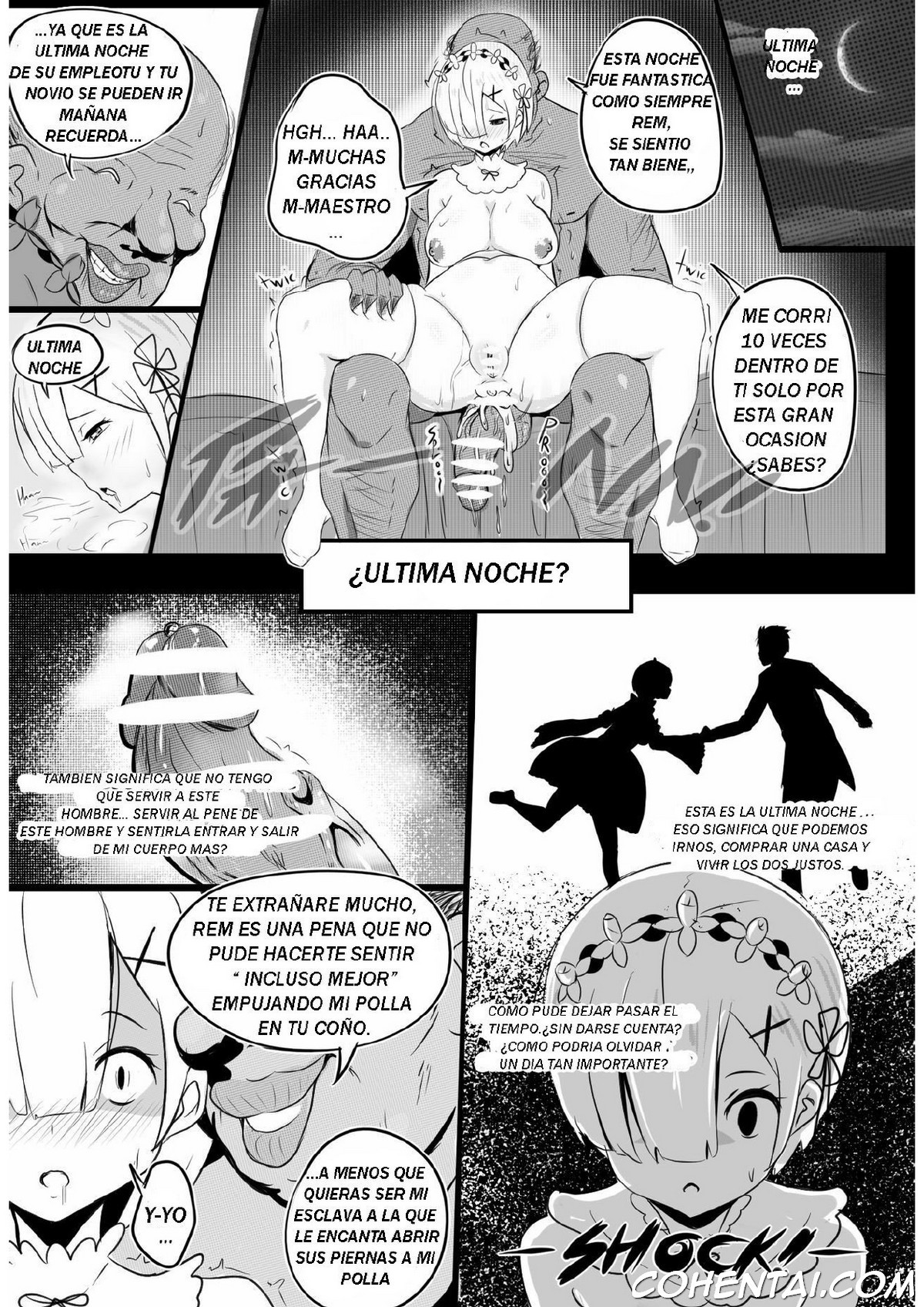 B-Trayal 17 Rem (Re:Zero kara Hajimeru Isekai Seikatsu) xxx comics manga porno doujin hentai español sexo 