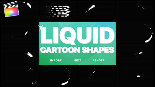 Cartoon Liquid Shapes - VideoHive 23890970