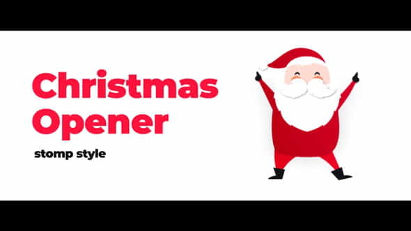Christmas Modern Stomp Opener - VideoHive 22982843