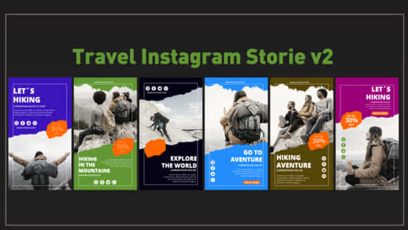 Travel Instagram Stories - VideoHive 48182916