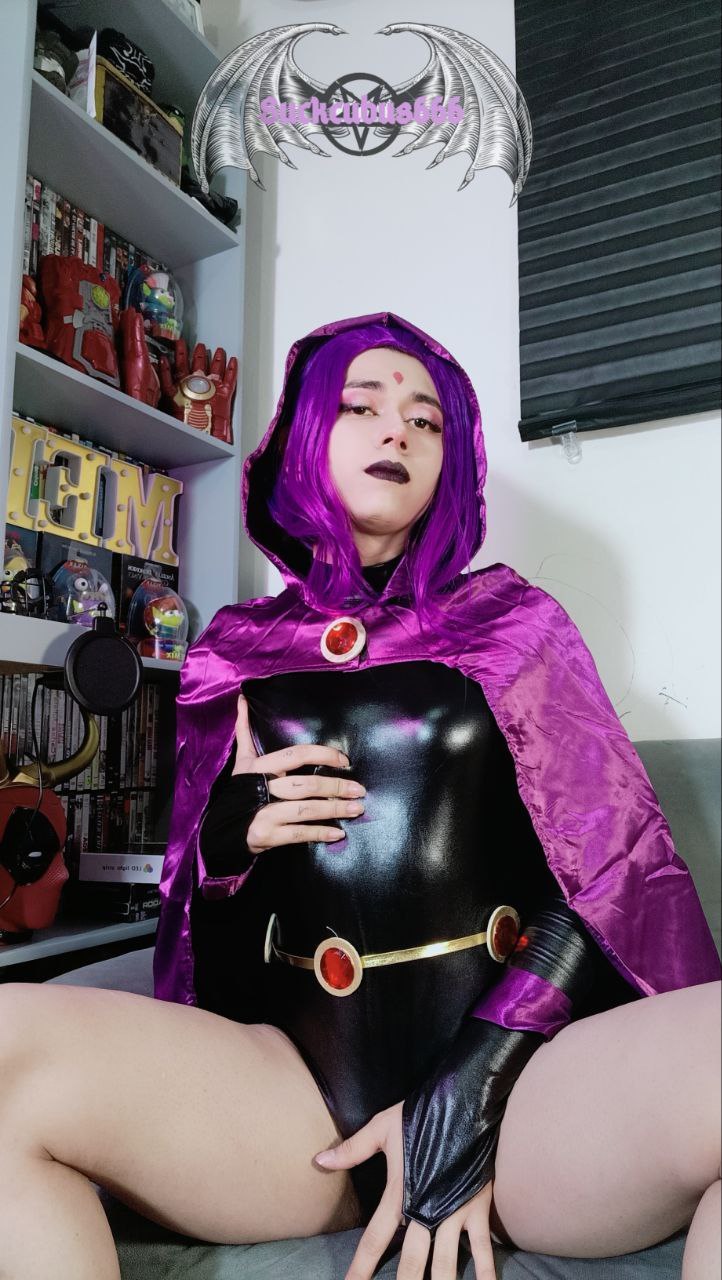 Succubus Trap Boy - Raven