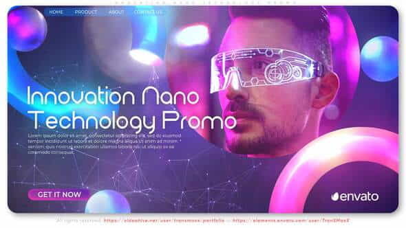 Innovation Nano Technology Promo - VideoHive 31335338