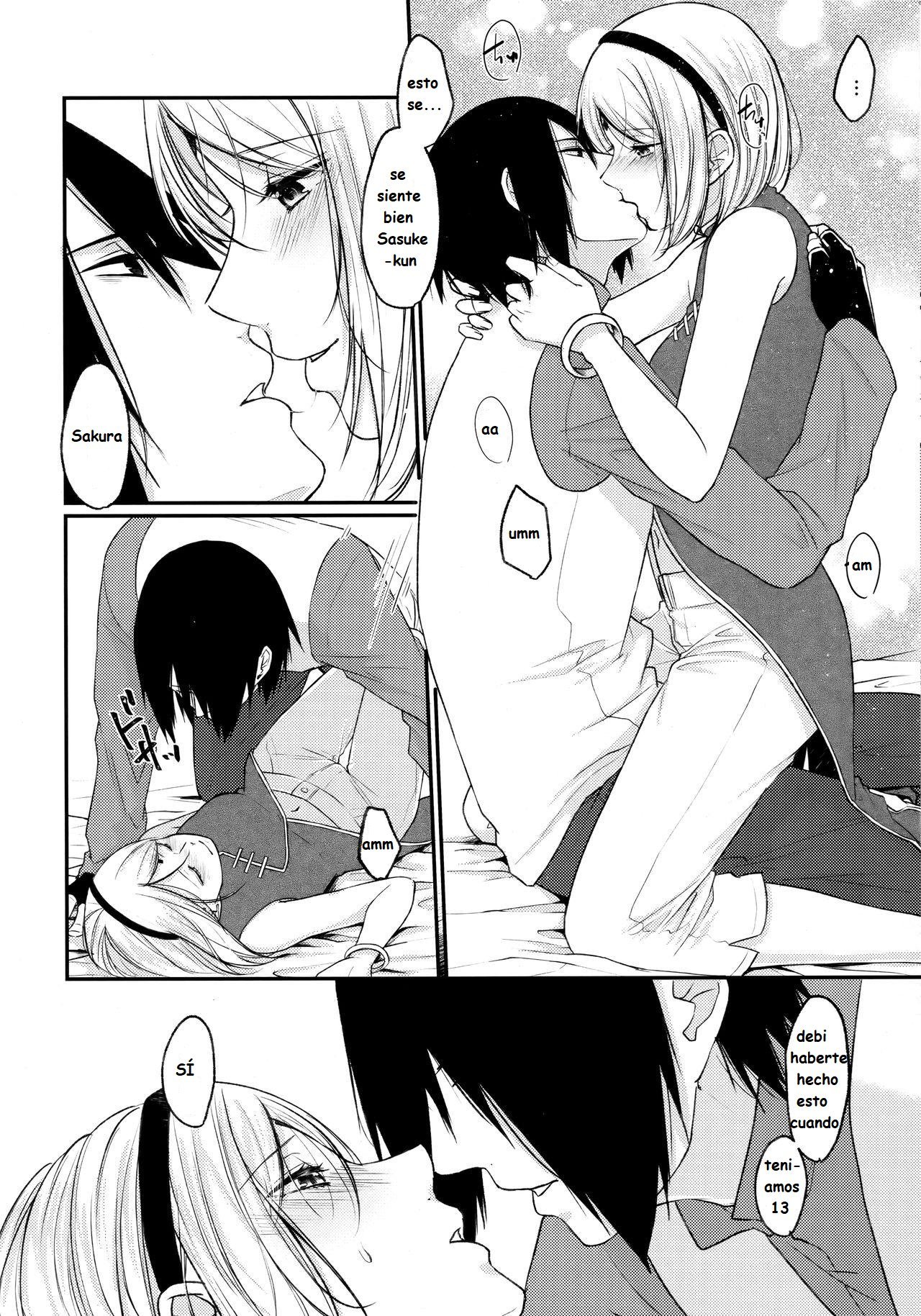 El Joven Sasuke y La Adulta Sakura - 0