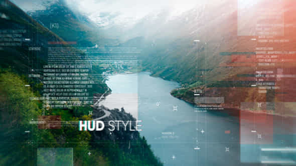 Parallax HUD Slideshow - VideoHive 21097128