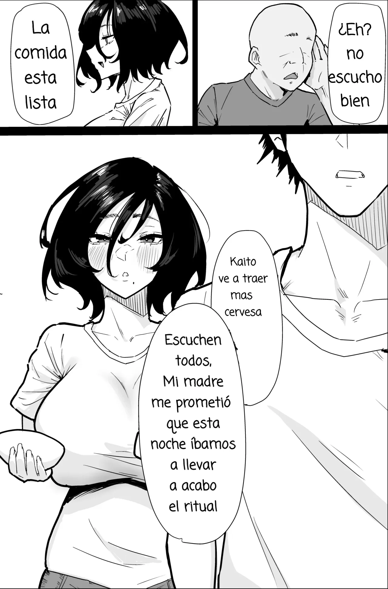 [Purintai] Hontou ni Watashi de Ii no [Spanish] [La Blu Rubia]