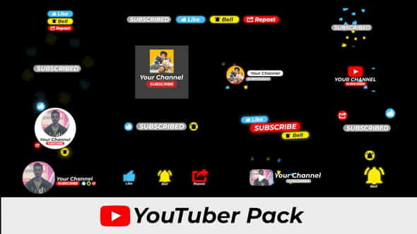 YouTuber Pack - VideoHive 28851827