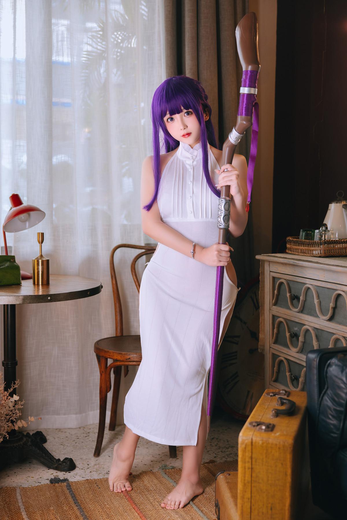Cosplay Rinaijiao日奈娇 葬送的芙莉莲 费伦 Set.01(10)