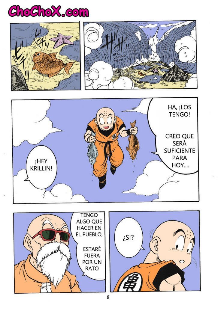 Dragon Ball H Krillin X 18 Comic Porno - 4