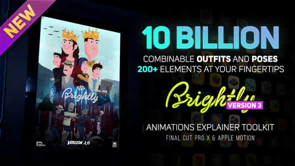 Brightly V3.5 | Animations Explainer - VideoHive 25224269
