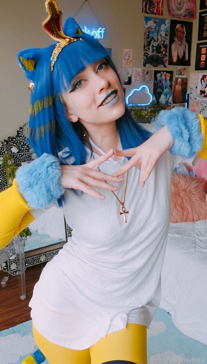 Indigo White - Ankha