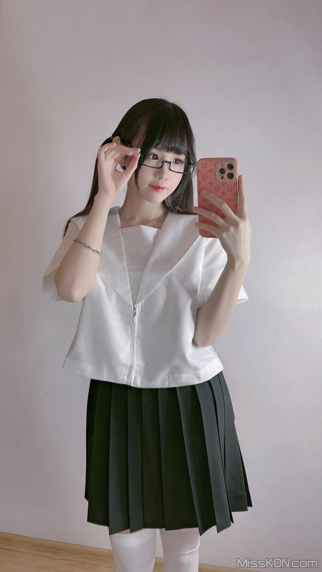 Coser@miko酱ww: mikoの白丝03 (201 photos)