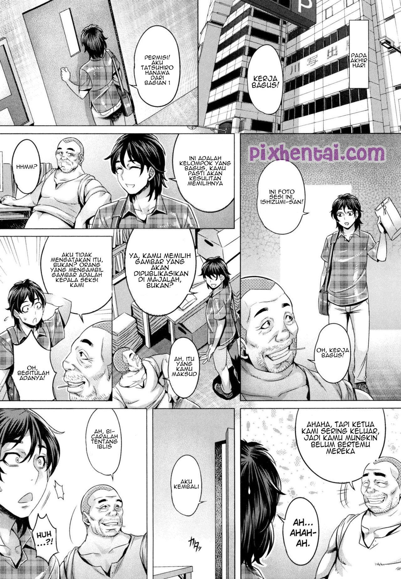 Komik hentai xxx manga sex bokep wanita montok ketua redaksi majalah dewasa 02