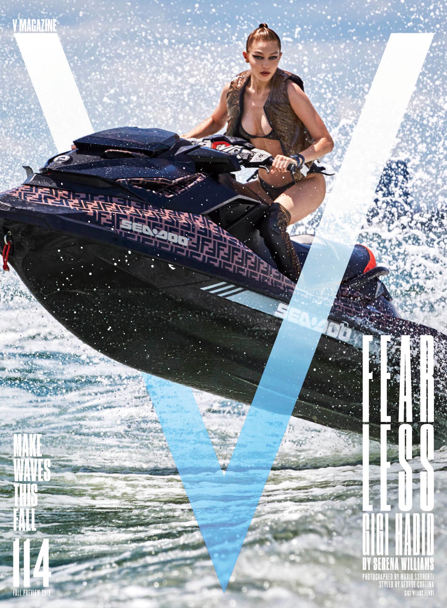 Fearless / Gigi Hadid by Mario Sorrenti / V Magazine issue 114 - Fall Preview Fearless / Gigi Hadid by Mario Sorrenti / V Magazine issue 114 - Fall Preview