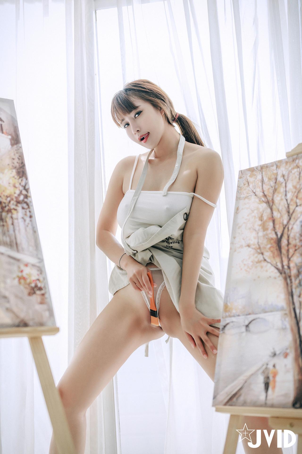 JVID Lele 乐乐 – 热爱榨精的漫画家-艺术家-生日限定尺度 Set.01(23)