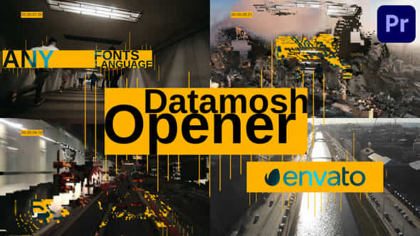 Datamosh Opener - VideoHive 46532639