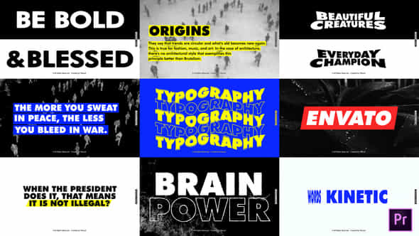 Minimal Typography | - VideoHive 29476656
