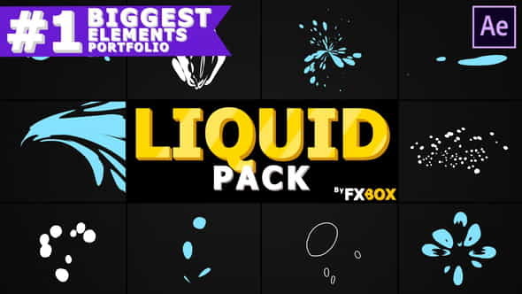 Abstract Liquid Elements | After - VideoHive 28318344