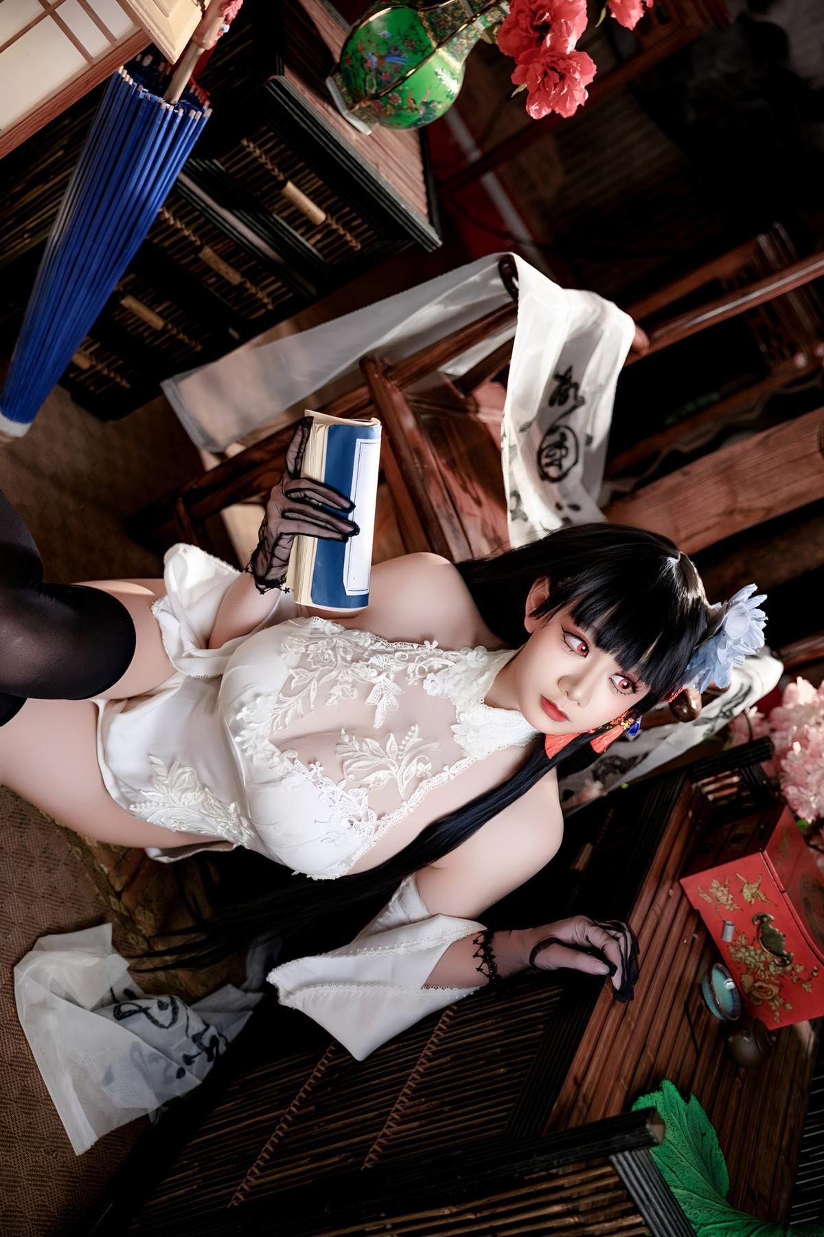 Cosplay 阿雪雪 – 碧蓝航线 逸仙 旗袍 Set.01(7)