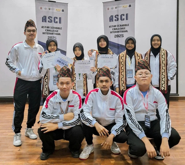 Lampung Scrabble Warrior Berjaya di Kancah Internasional