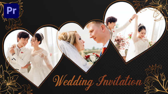 Romantic Wedding Invitation - VideoHive 43586095