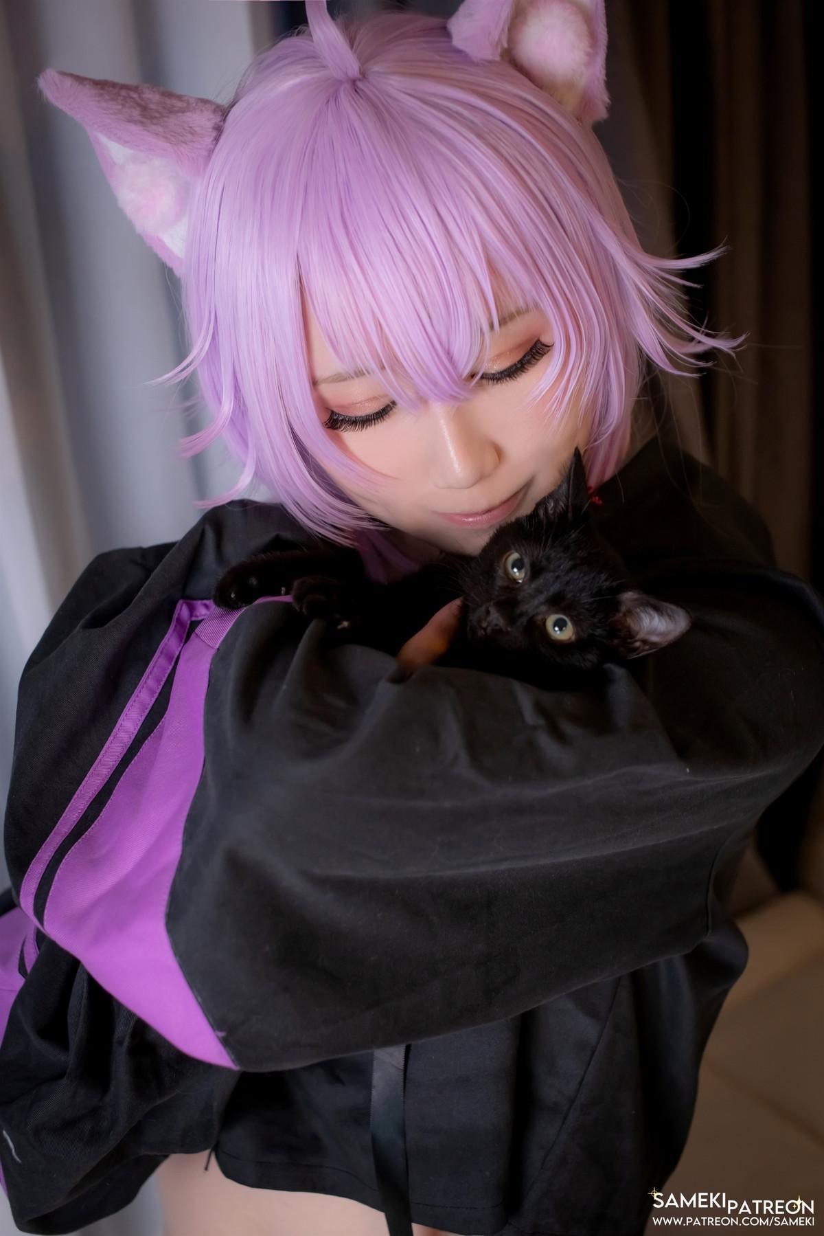 Cosplay SAMEKIサメキ 猫又おかゆ(53)