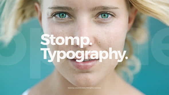 Stomp OpenerClean TypographyEvent PromoDynamic Slideshow - VideoHive 23566228