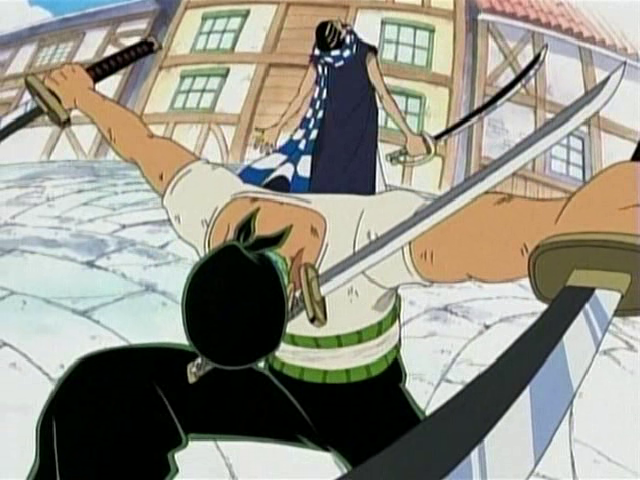 Zoro Three-sword Trick GIF