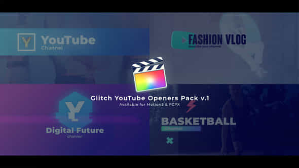 Glitch YouTube Openers - VideoHive 42486239