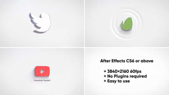 Simple 3D Logo Reveal - VideoHive 29802035