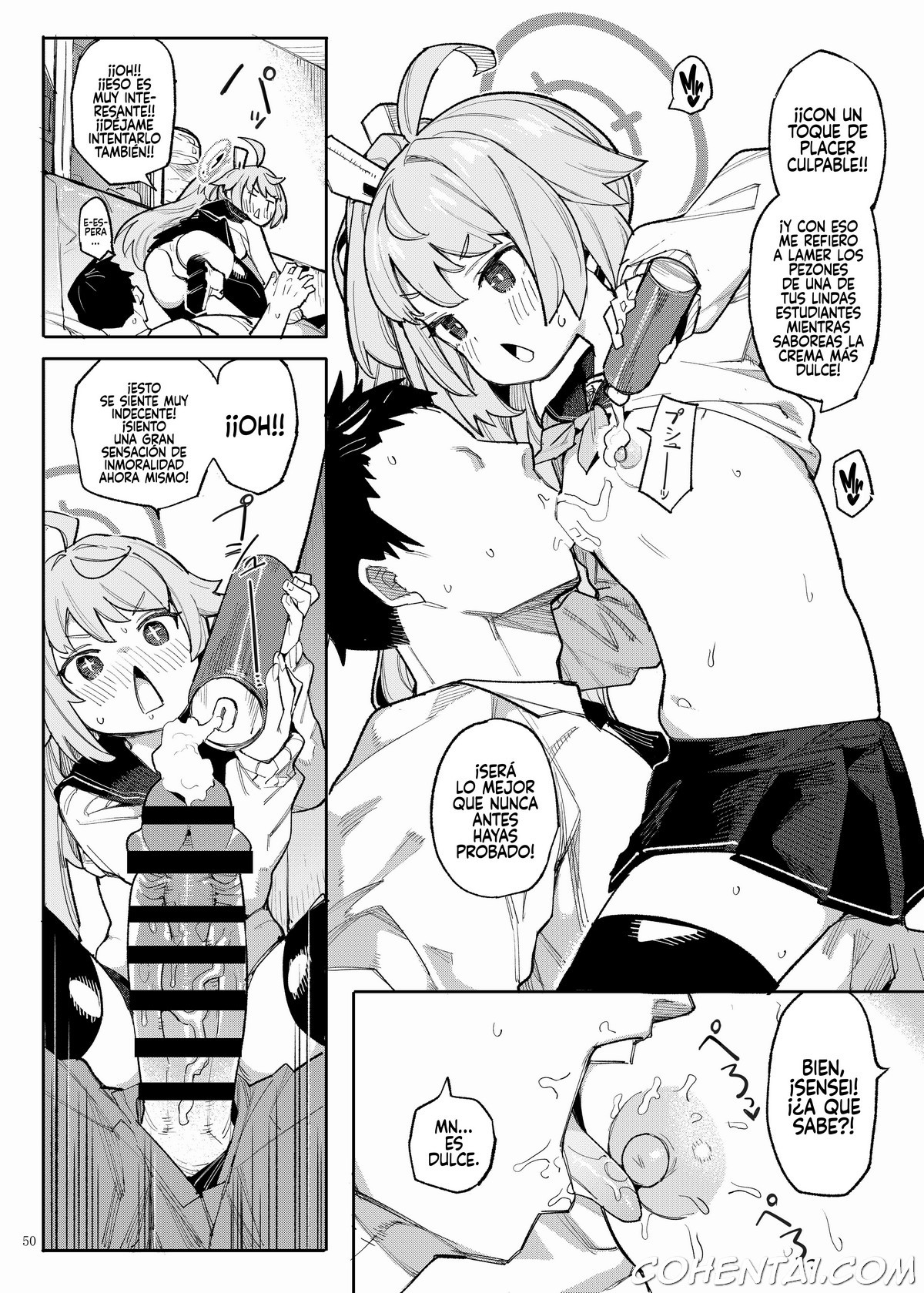 BluArch Icha Love Ero Goudou “Zetsurin Taisai” (Blue Archive) xxx comics manga porno doujin hentai español sexo 